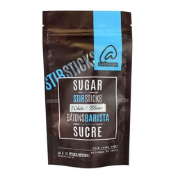[257094] Sugar Stir Sticks White - 5 pc Almondena